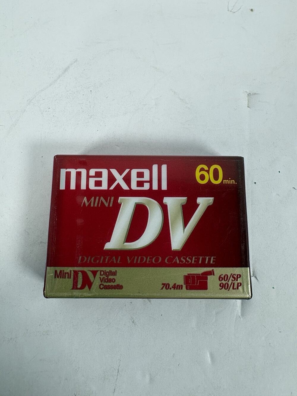 MAXELL Mini DV Digital Video Cassette 60 min NEW Sealed